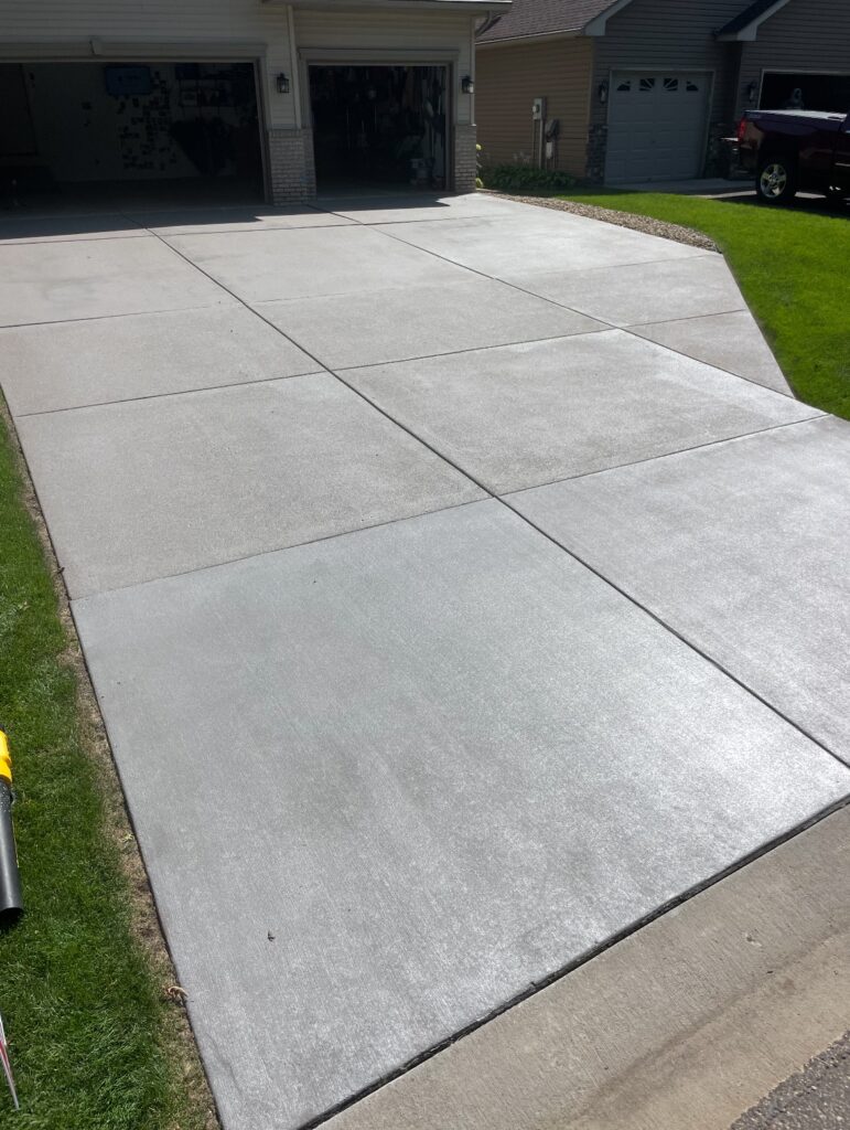 Driveway after Sealing